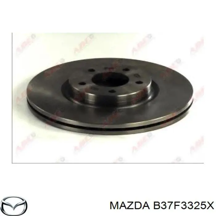 Тормоз дисковый передний Mazda B37F3325X цена, от 22.60 USD