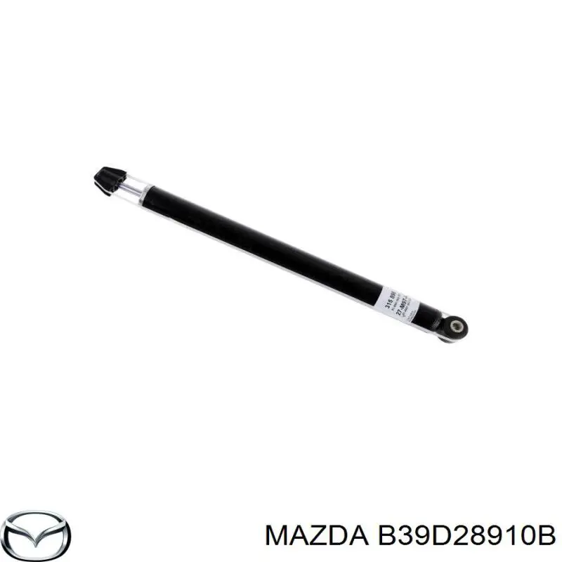 B39D28910B Mazda амортизатор задний