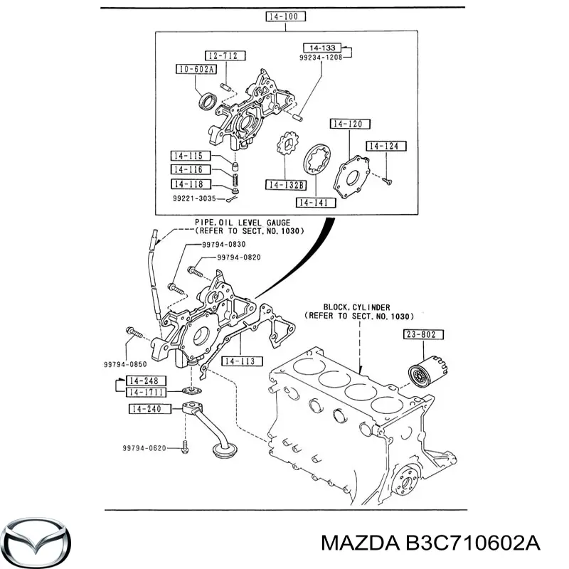 B3C710602A Mazda