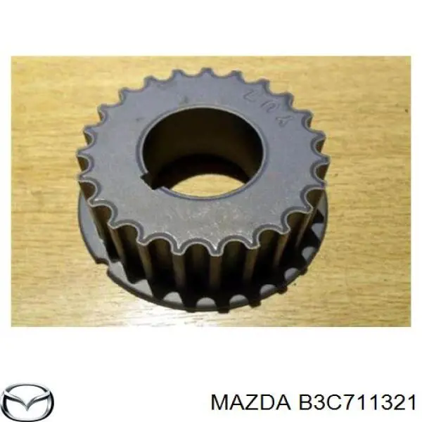 Купить B3C711321 Mazda Шестерня привода коленвала двигателя