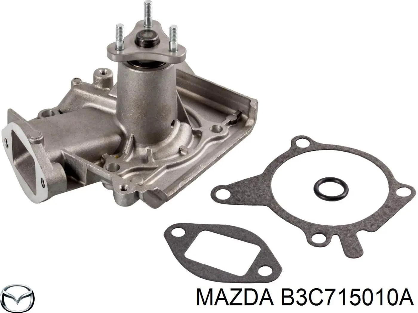 Купить B3C715010A Mazda Насос охлаждения