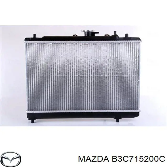 Радиатор B3C715200C Mazda