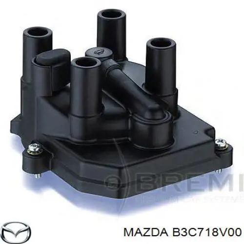 B3C718V00 Mazda Крышка распределителя зажигания