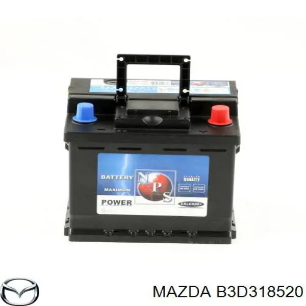 Аккумулятор автомобильный Mazda B3D318520 цена, от 75.10 USD
