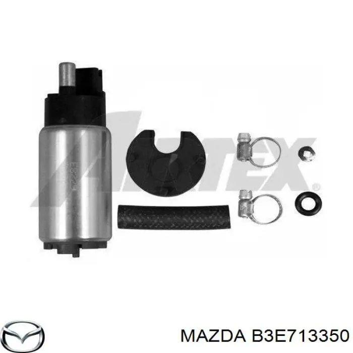 Элемент-турбинка топливного насоса Mazda B3E713350