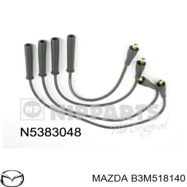 Провода зажигания Mazda B3M518140 цена, от 21.92 USD
