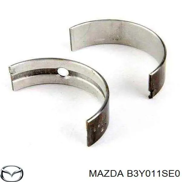 Вкладыши коленвала шатунные, комплект, стандарт (STD) на Mazda 121 II 