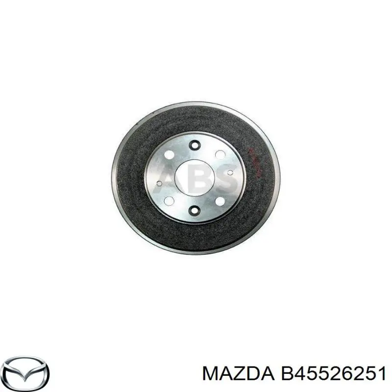 Тормозной барабан B45526251 Mazda