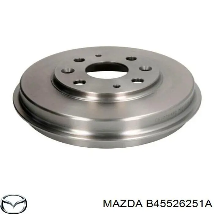 Тормозной барабан B45526251A Mazda