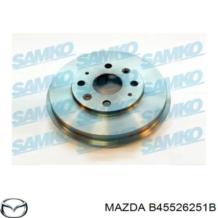 Тормозной барабан B45526251B Mazda