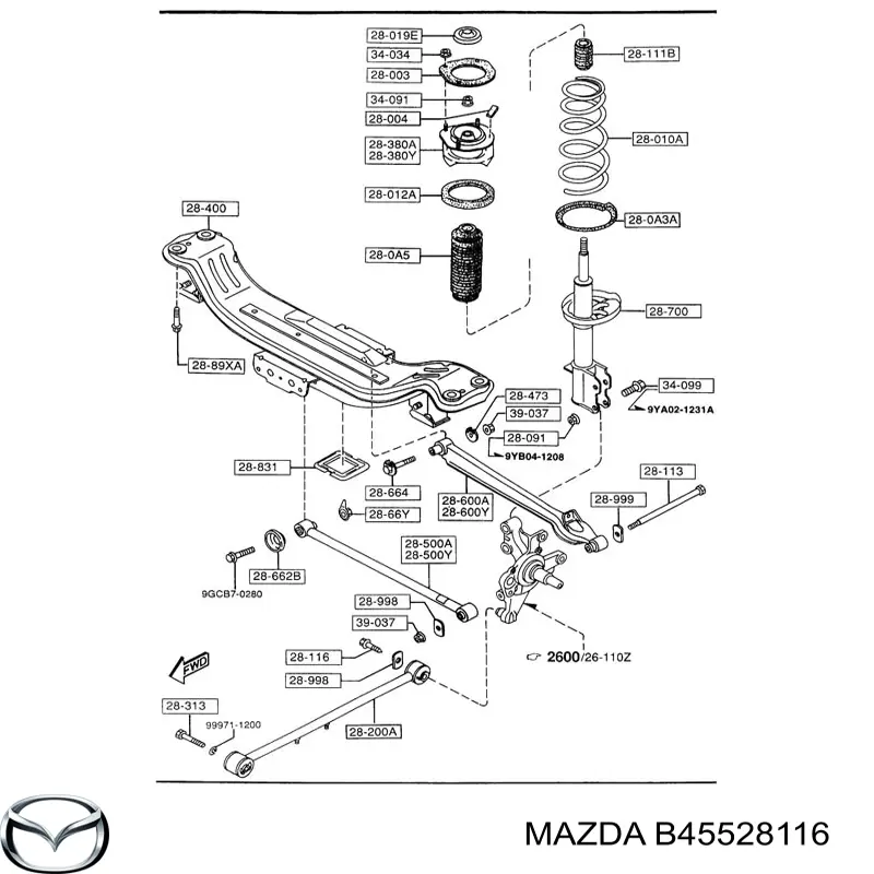  B45528116 Mazda