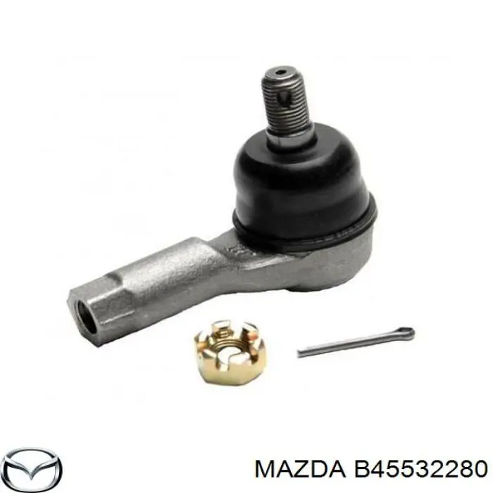 B45532280 Mazda наконечник рулевой тяги внешний