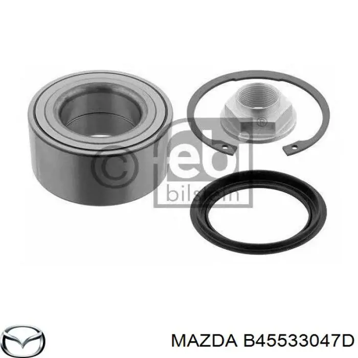 Подшипник ступицы B45533047D Mazda