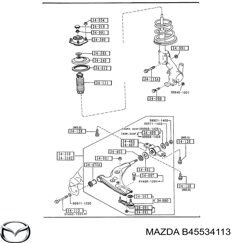  B45534113 Mazda