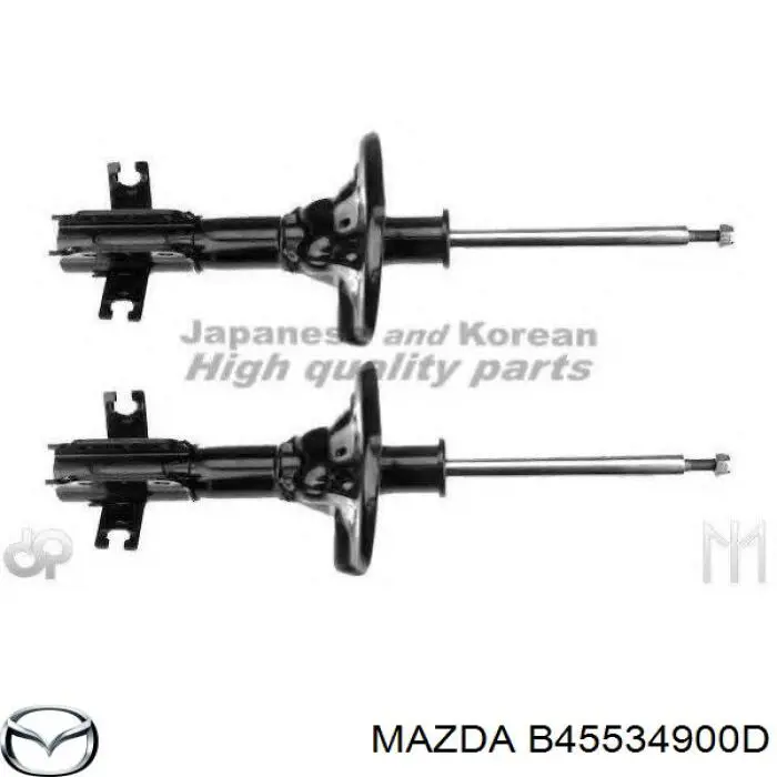 Амортизатор передний левый B45534900D Mazda