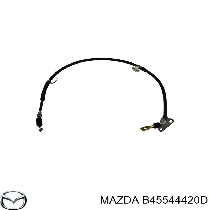 Трос ручника B45544420D Mazda