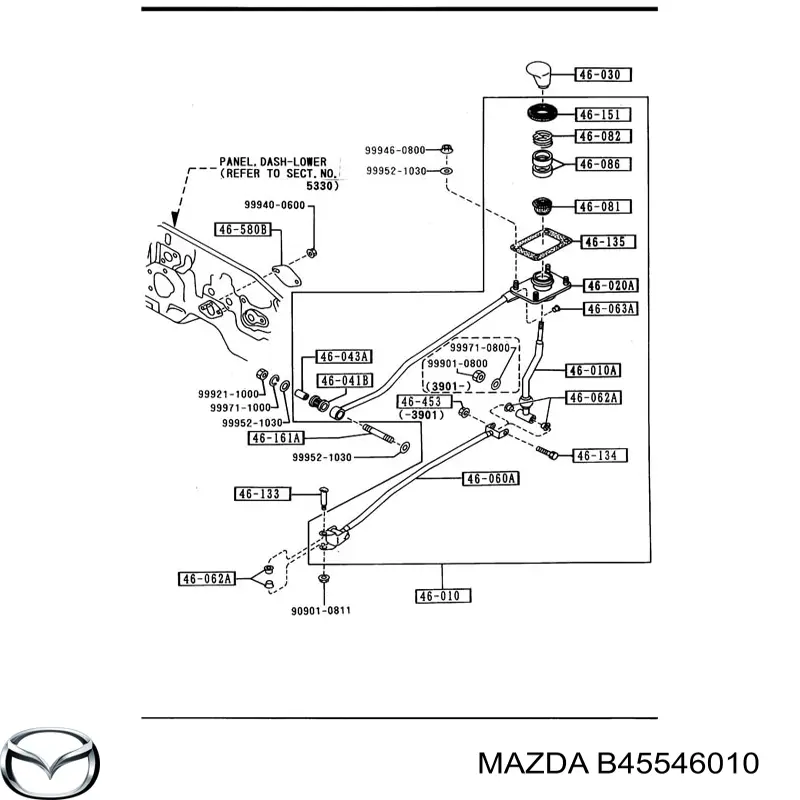 B45546010 Mazda 