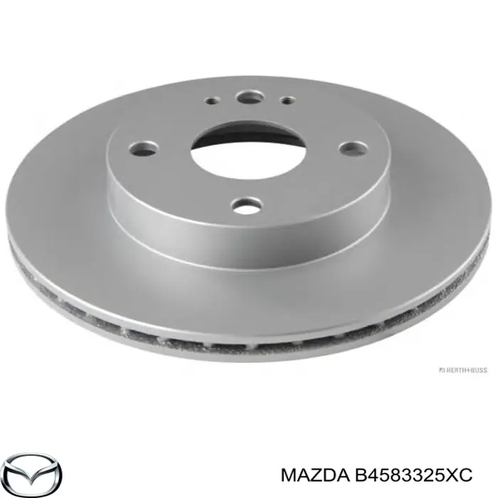 Передние тормозные диски B4583325XC Mazda