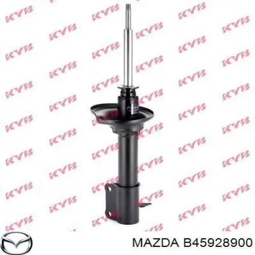 B45928900 Mazda Амортизатор задней подвески, левый