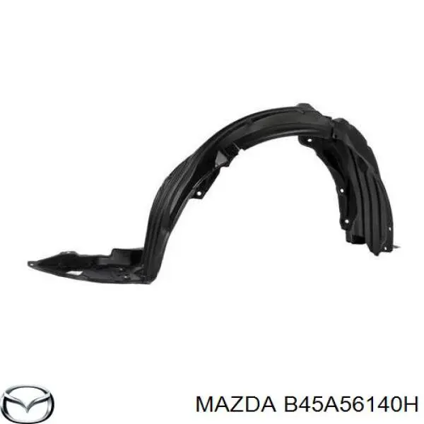 Guarda-barras esquerdo do pára-lama dianteiro para Mazda 3 (BM, BN)