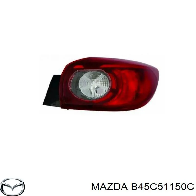 B45C51150A Mazda Задний правый внешний фонарь