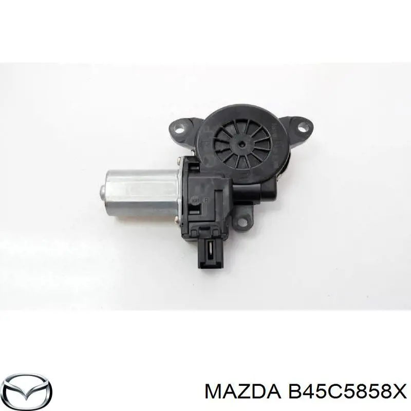 B45C5858X Mazda Мотор стеклоподъемника двери передней правой