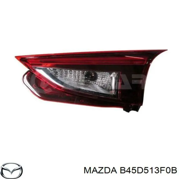 B45D513F0C Mazda Фара задняя правая внутренняя