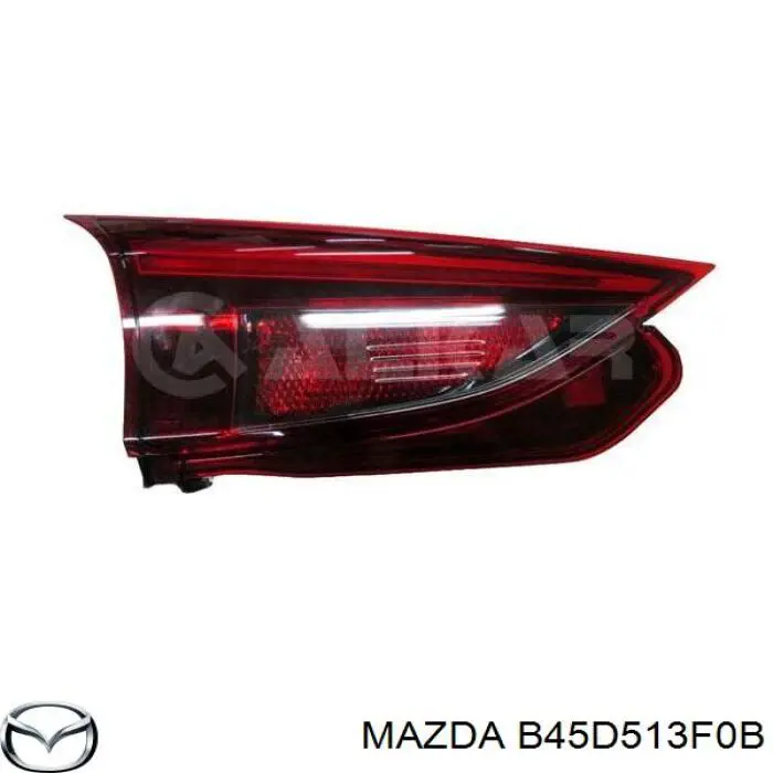 Фонарь задний правый, внутренний Mazda B45D513F0C цена, от 88.86 USD