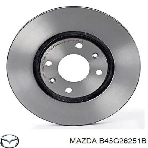 Диск тормозной задний Mazda B45G26251B
