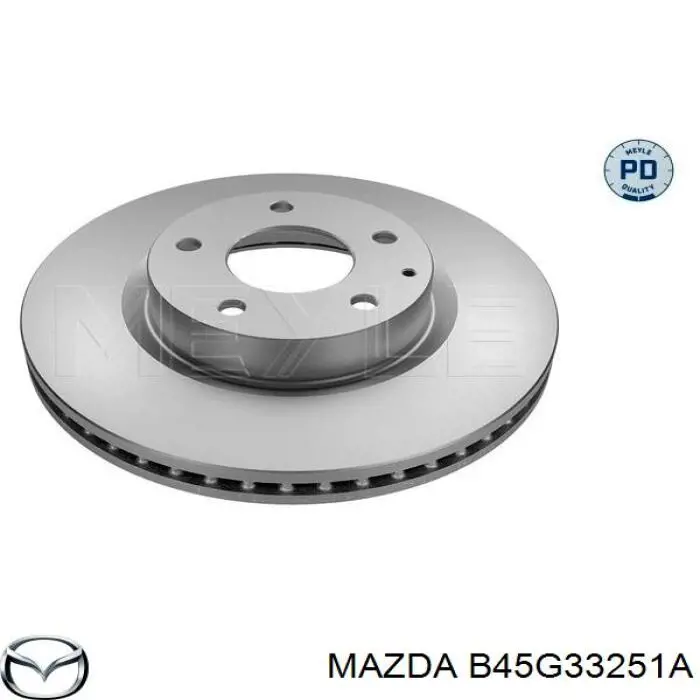 Disco do freio dianteiro Mazda B45G33251A preço, a partir de 86,44 USD