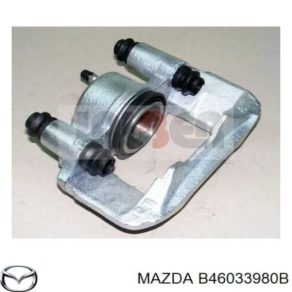 Суппорт тормозной передний правый B46033980B Mazda