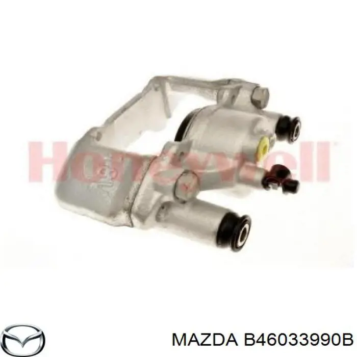 Суппорт тормозной передний левый B46033990B Mazda