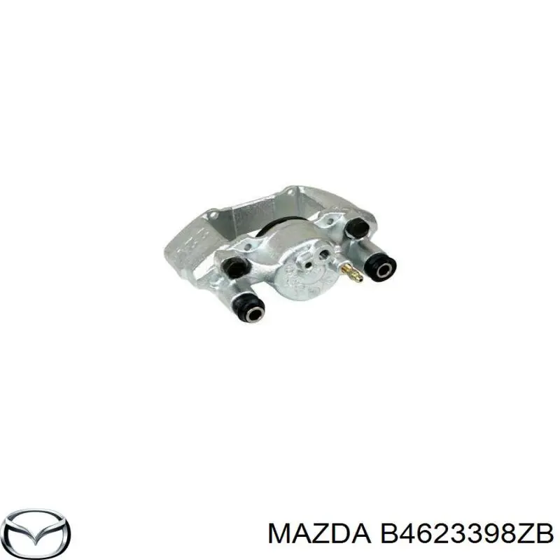 Купить B4623398ZB Mazda Суппорт тормозной передний правый