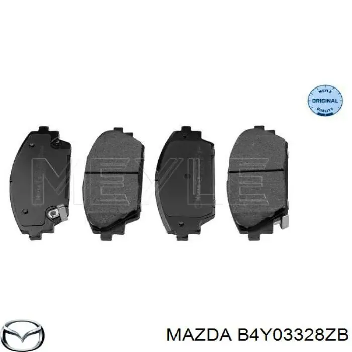 Тормозные колодки Mazda B4Y03328ZB
