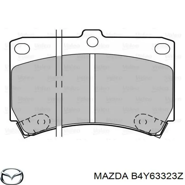 Передние тормозные колодки B4Y63323Z Mazda