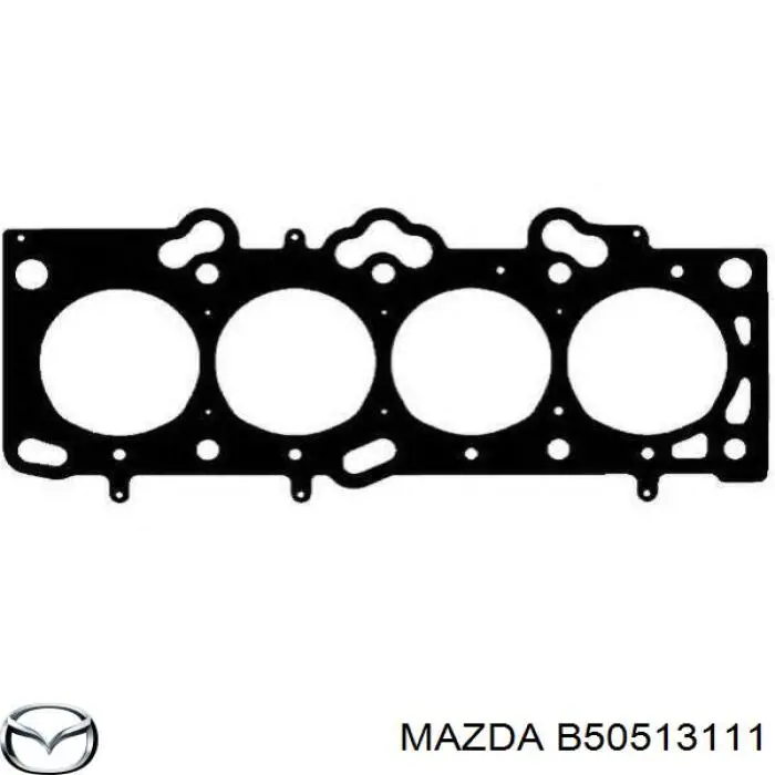 Купить B50513111 Mazda Прокладка впускного коллектора