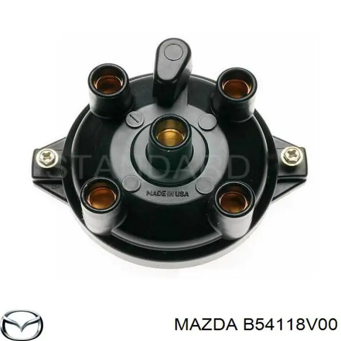 Крышка распределителя зажигания (трамблера) Mazda B54118V00