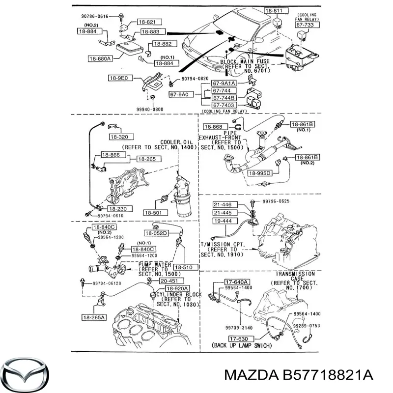  Mazda B57718821A цена, от 6.97 USD