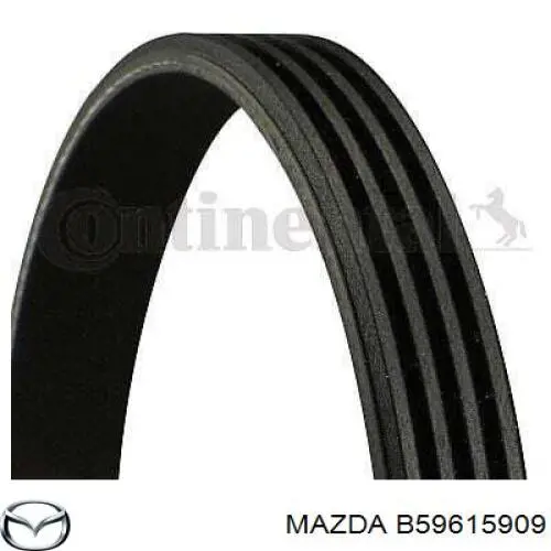 Ремень генератора B59615909 Mazda