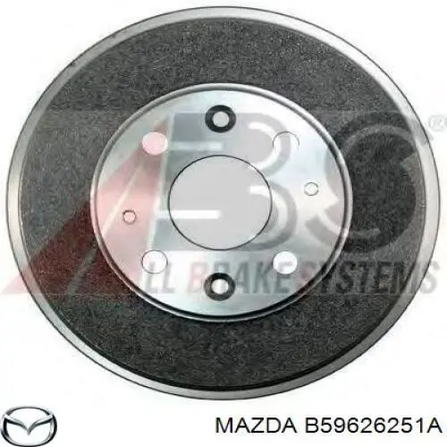 B596-26-251A Mazda барабан тормозной задний