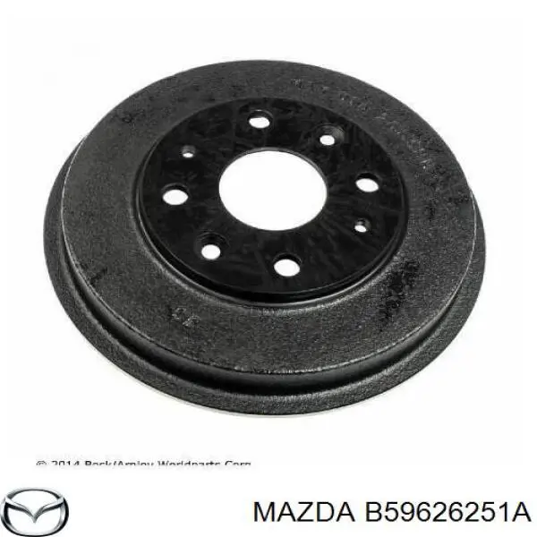 Барабан тормозной задний Mazda B59626251A цена, от 19.75 USD