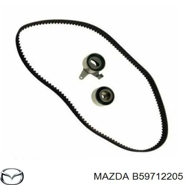 Ремень ГРМ B59712205 Mazda