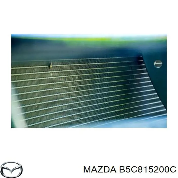 B5C815200C Mazda Радиатор основной