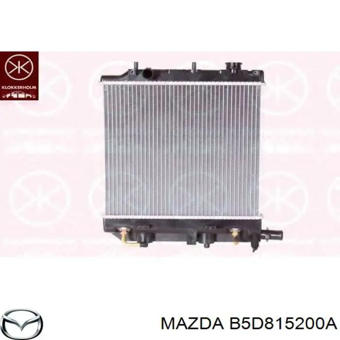 Радиатор B5D815200A Mazda