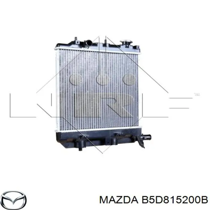 Радиатор B5D815200B Mazda