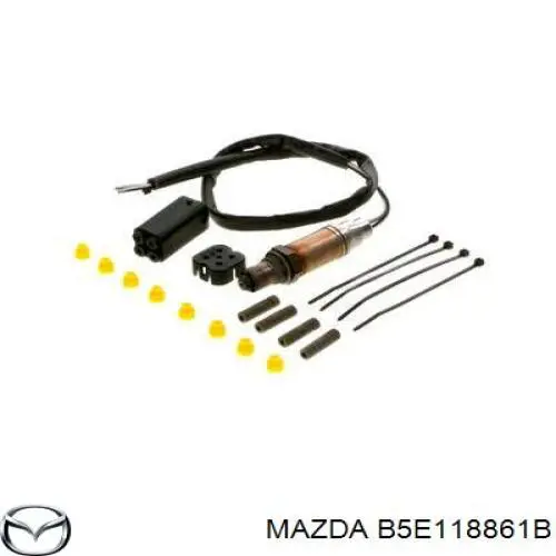 B5E118861B Mazda лямбда-зонд, датчик кислорода