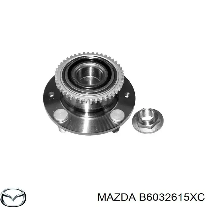 Купить B6032615XC Mazda Задняя шпиндель
