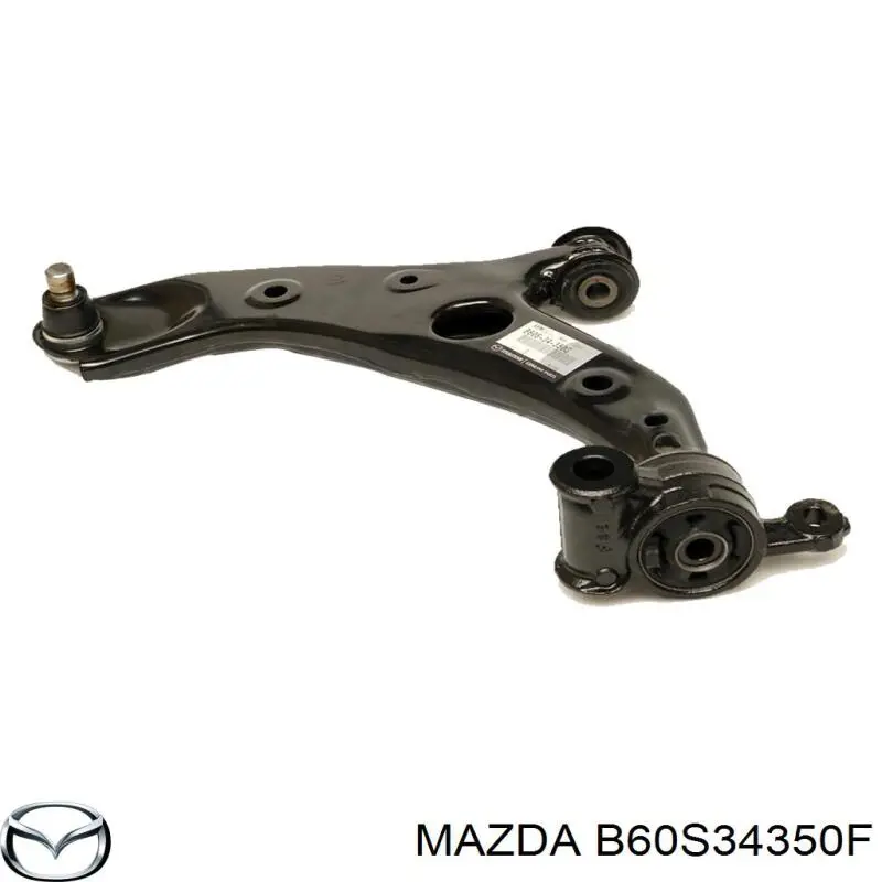 Рычаг передней подвески нижний левый B60S34350F Mazda