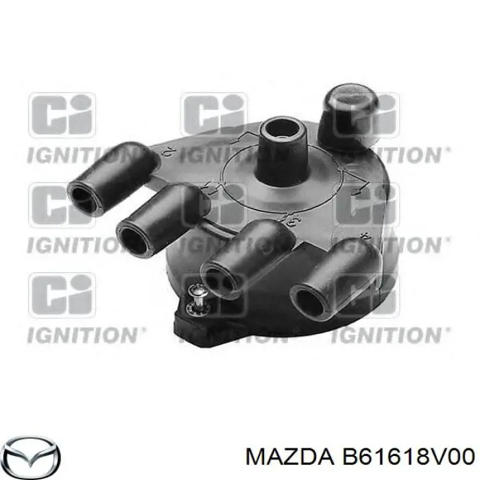 Крышка распределителя зажигания (трамблера) Mazda B61618V00 цена, от 17.59 USD