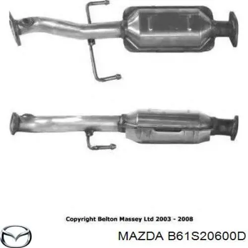 Конвертор - катализатор на Mazda 323 F IV 